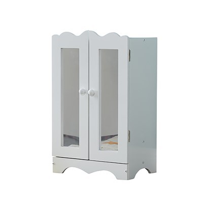 Armoire de poupée pour vêtements de poupée